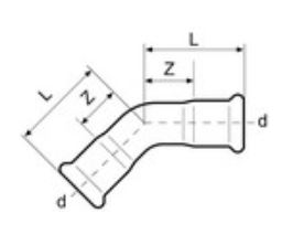 H-Hné 28mm Ryðfrítt