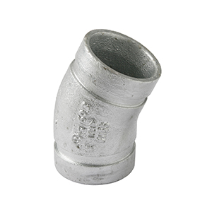 Gróp hné 21/2" 22,5ø galv (ks)