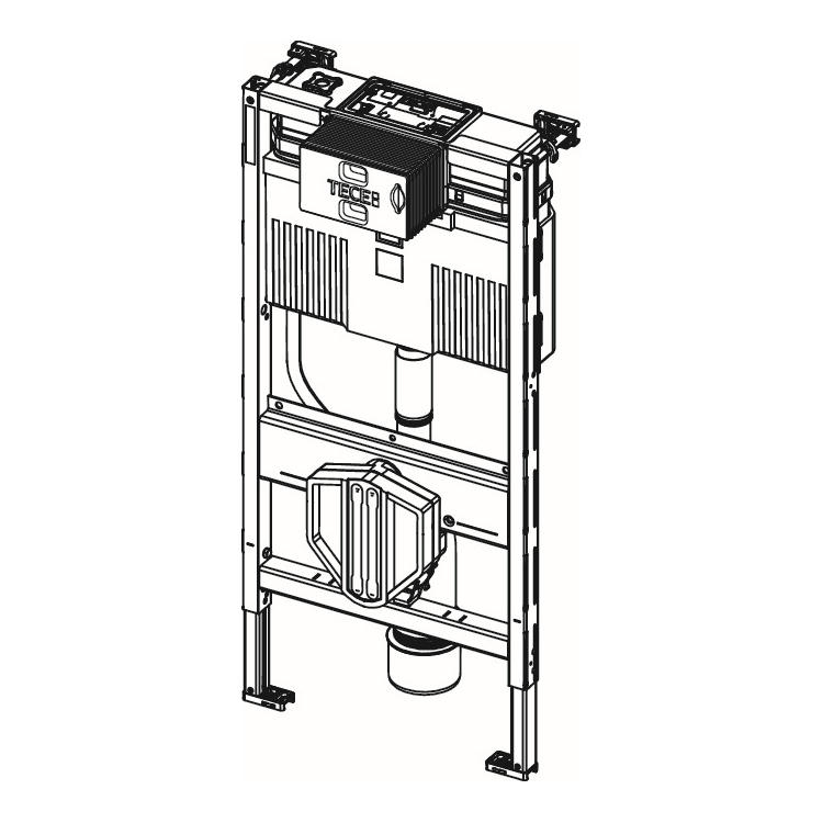 TECE kassi innbyggður 98 cm m/festingum