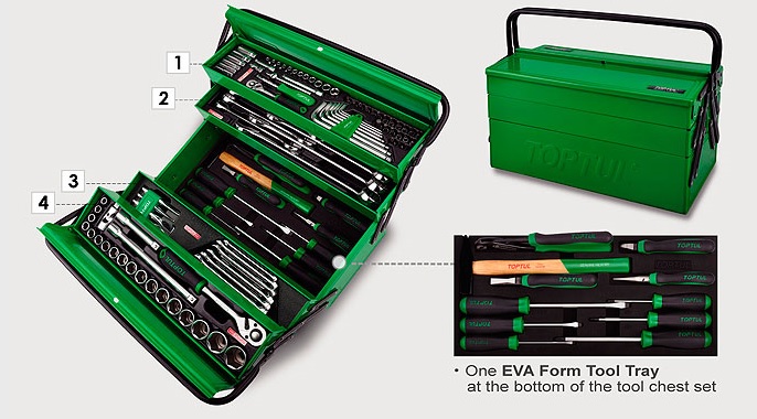 Verkfærataska Stál 111 Stk