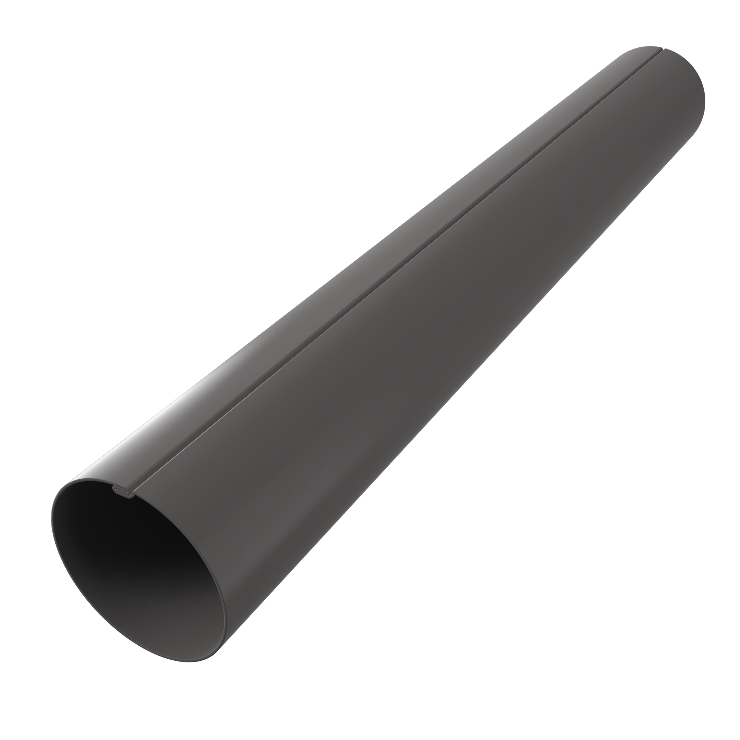 Niðurfallsrör 70 Dökk Grátt