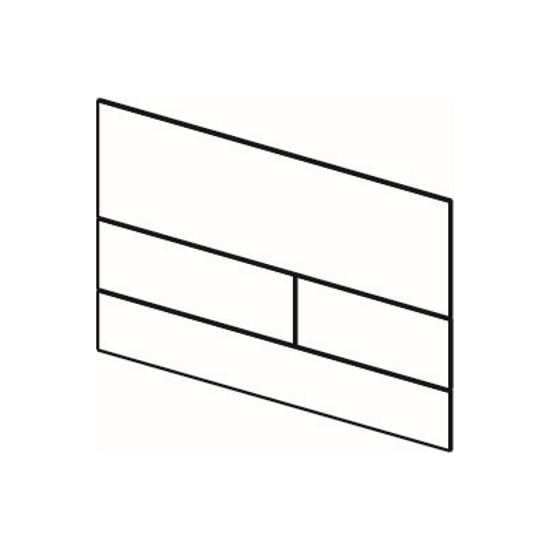 TECE Square Glass Svart Svart