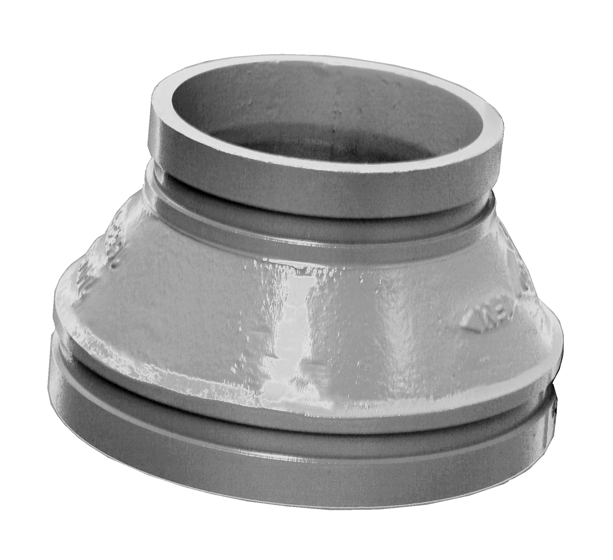 Gróp minnkun 6" x 4" galv (ks)