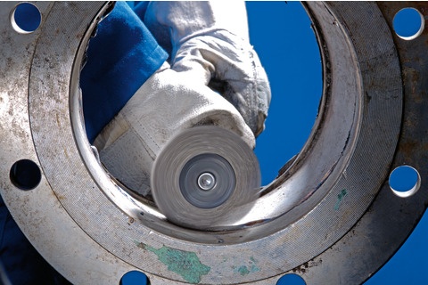 Vírskífa  40x 9mm á legg ryðfr