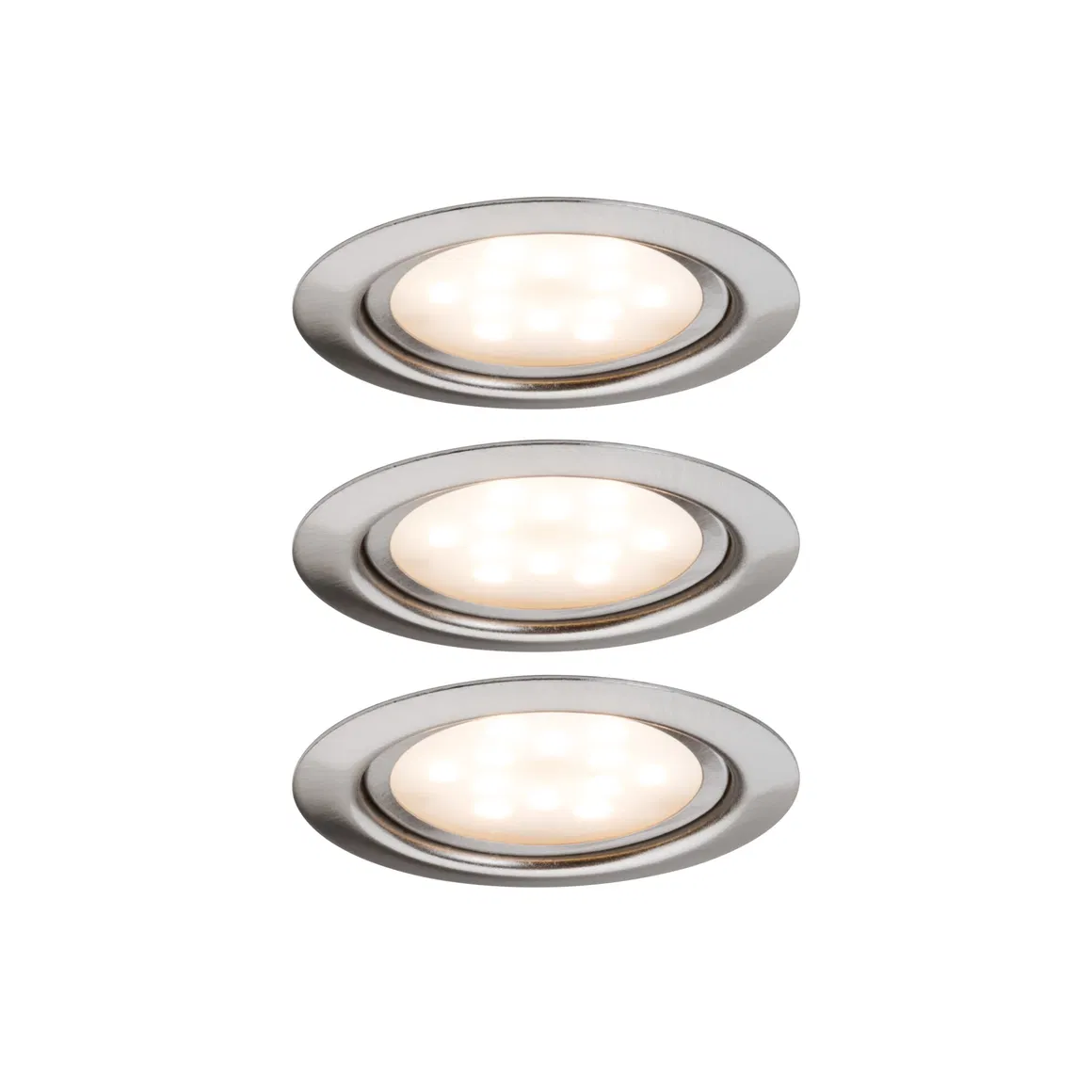 PAULMANN Undirskápaljós 3 x 4,5W 230V 827 30T burst.stál 