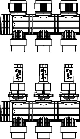 TECE SLQ Kista 3+3 m / flæðiglasi