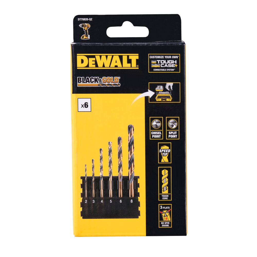 Borar fyrir tough case 6 stk