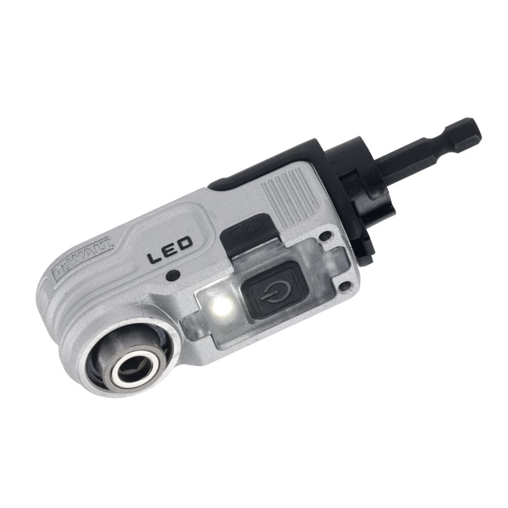 Vinkildrif með LED ljósi fyrir hersluvélar 1/4"