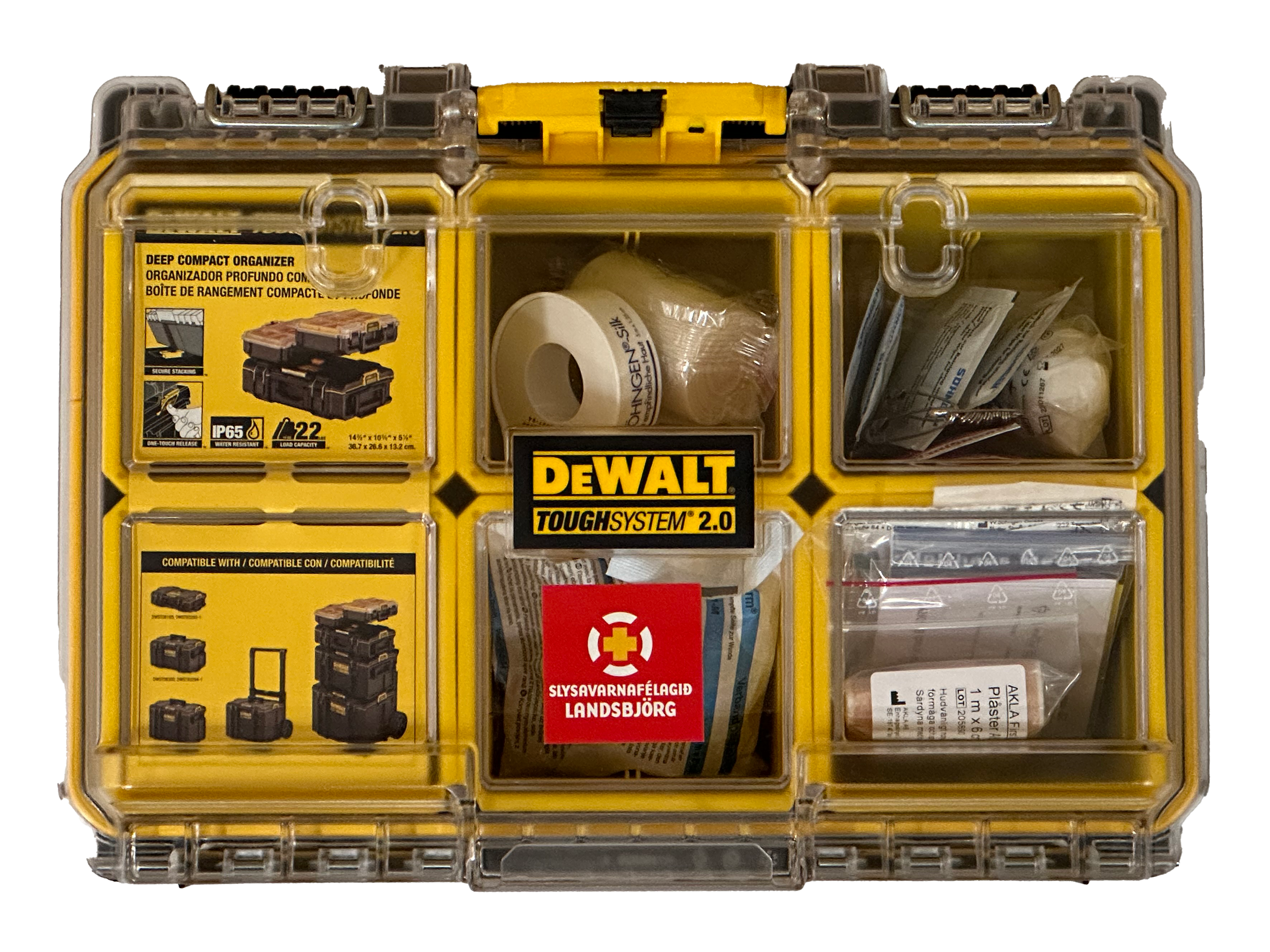 ToughSystem 2.0 sjúkrakassi 1/2 box