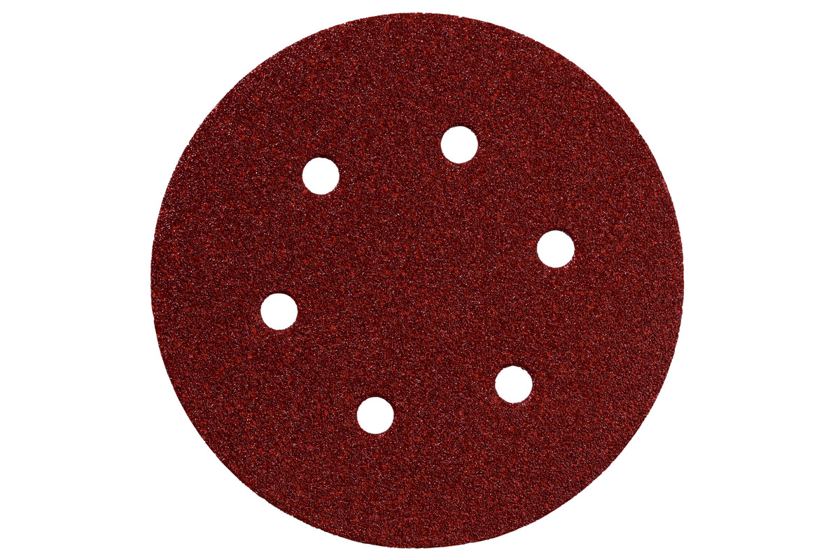 Sandpappírssk. 150mm P60 6gat-25stk FR