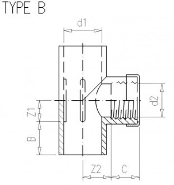 VDL MÚFFU TÉ 40 X 1 1/4  M/ST
