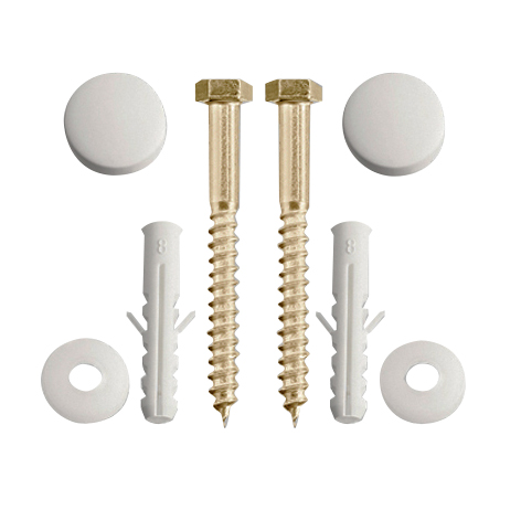 WC skrúfur kopar f.lykil