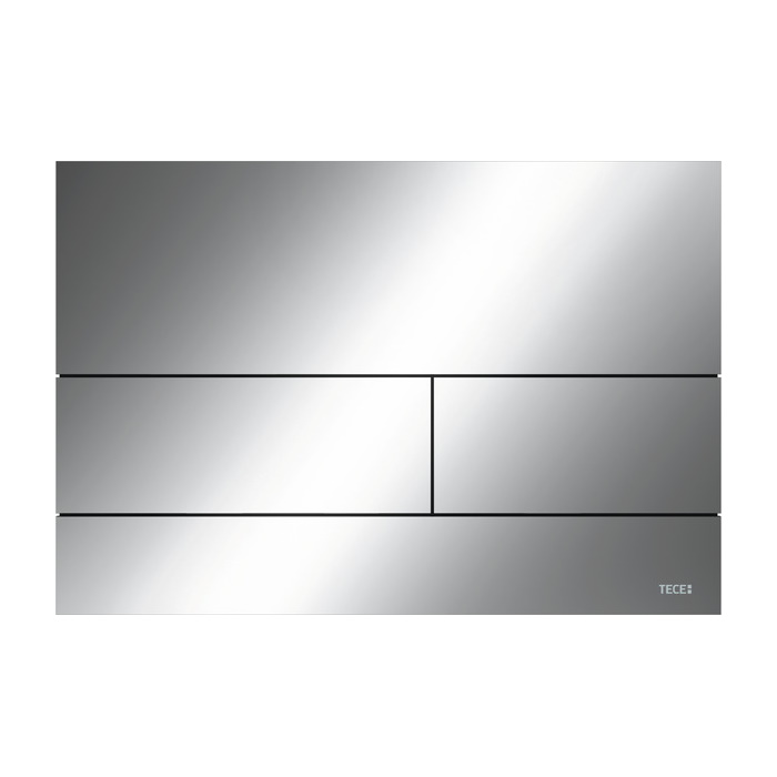 TECE Square II Hnappur Króm