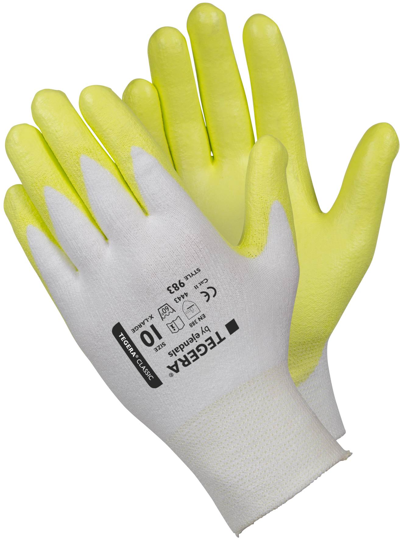 Synthetic dipped gloves cut.4