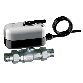 Mótorloki 3/4" m/union 230V 8s opnun