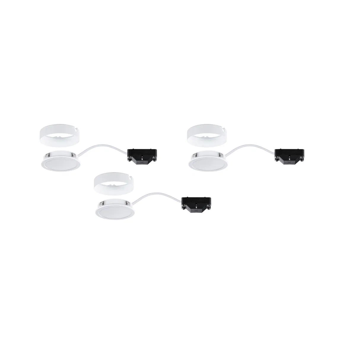 PAULMANN LED Undirsk. 3x3,5w 300lm 827 hvítt m/húsi 230V