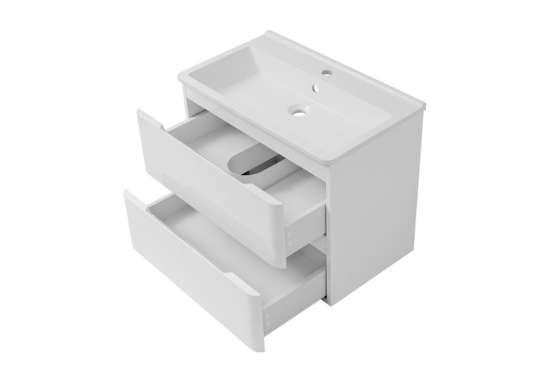 Nortiq Miami innrétting 90cm Mat-Hvít