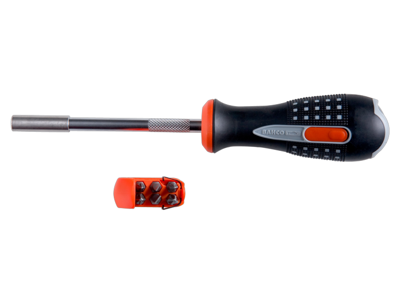 Bitaskrúfjárn m.6 bitum Ph,Pz,Mínus