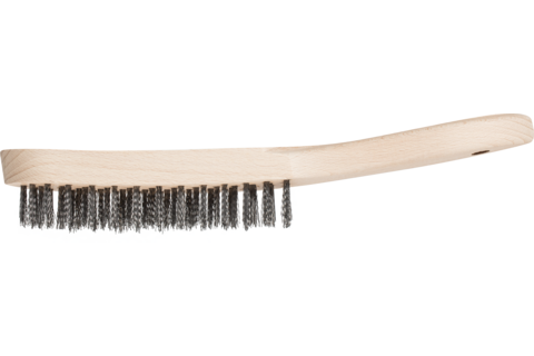 Vírbursti 4 raða ryðfrír