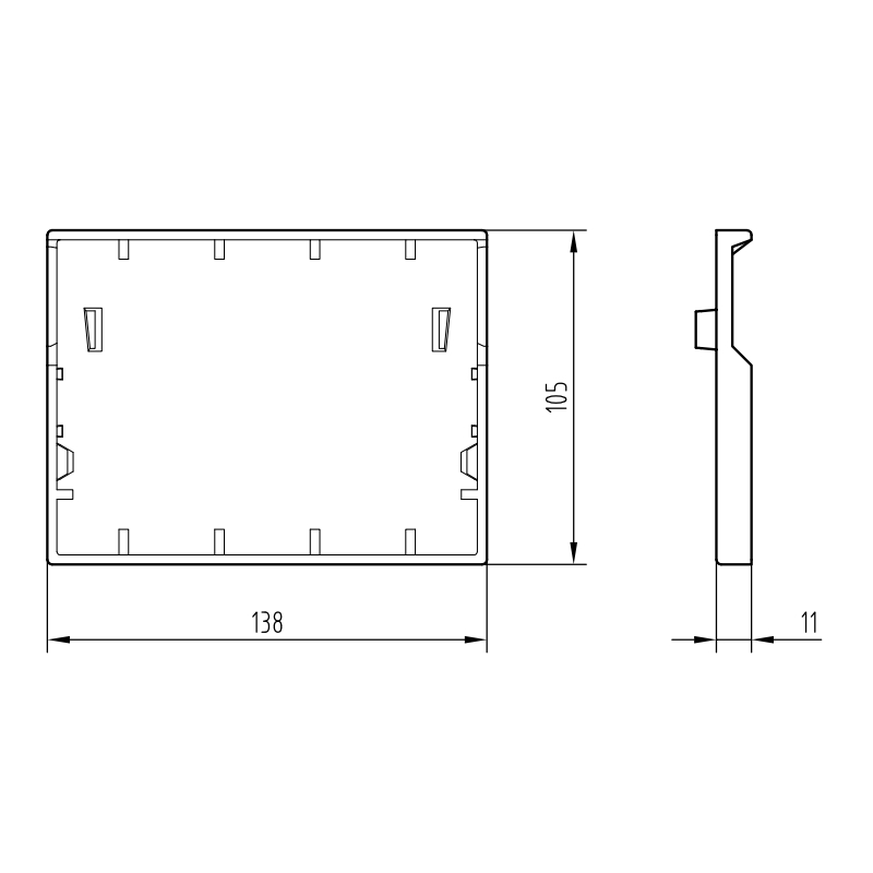 Endalok f/XtraDrain grunnar rennur