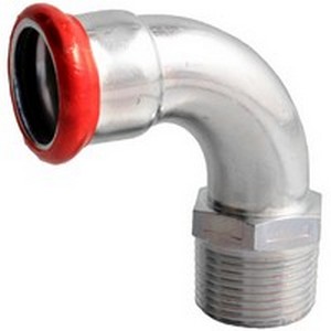 N-Hné beygja 12x3/8"galv/pres