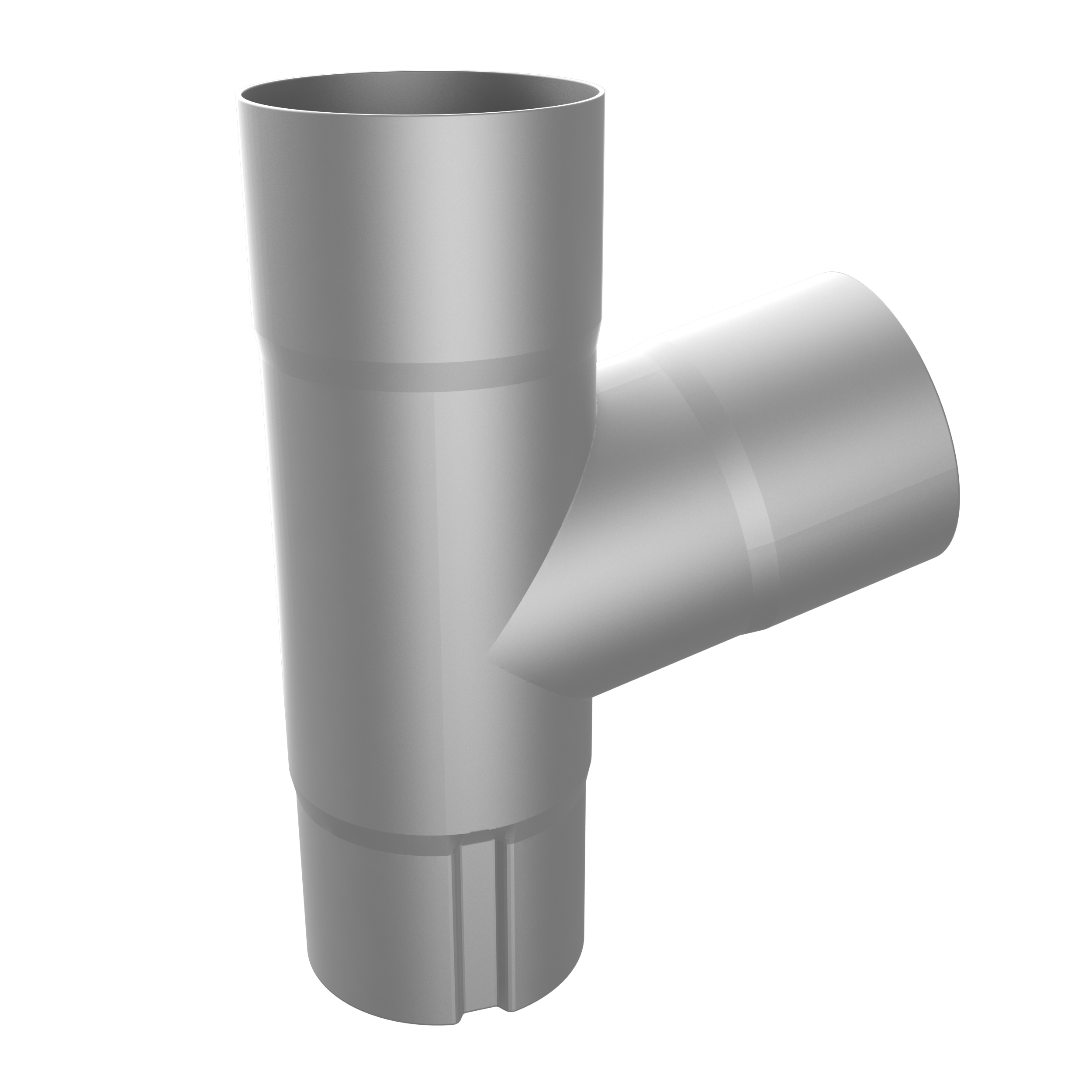 Greinrör 70 Silfur Grátt