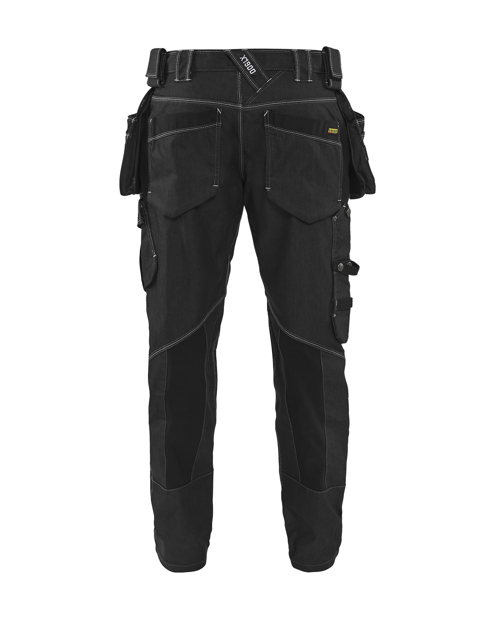 VINNUBUXUR STRETCH SVARTAR C48