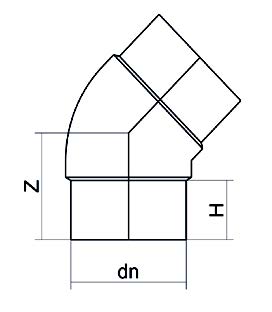 HÁLFHNÉ PE-100 315 SDR 17