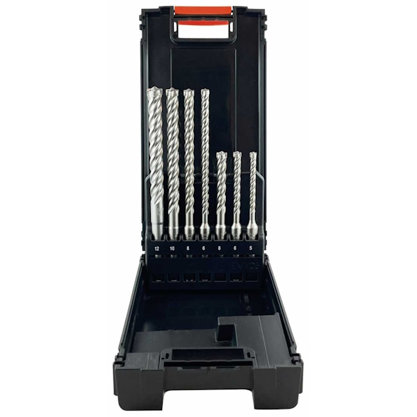 SDS 4-cut Borasett 5-12mm, 7stk - Rocket 7