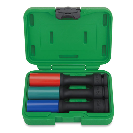 Felgutoppasett 3 stk Sv.Langir