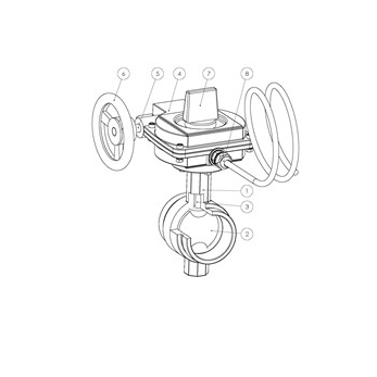 Gróp.Gírlokar m/stöðuv+rofa 2"