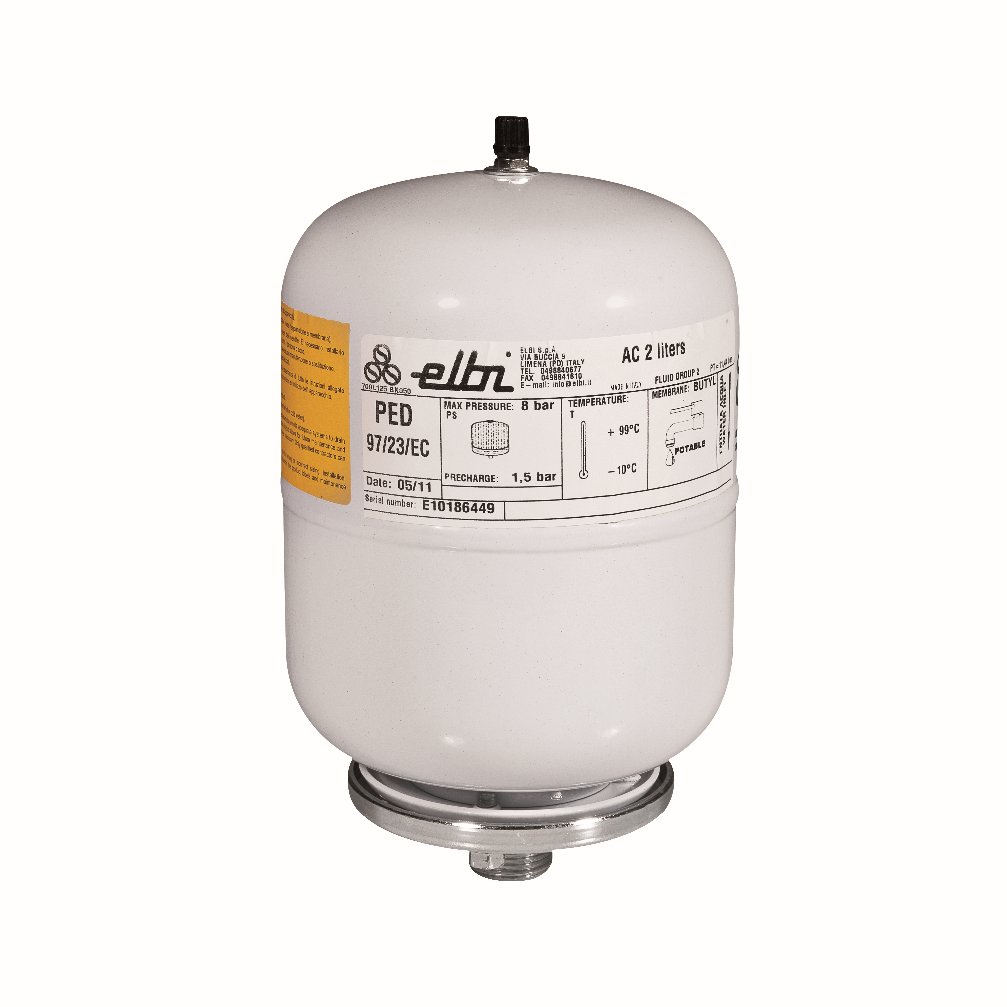 Þensluker 2 L. neysluv. hvítt max 8 bör