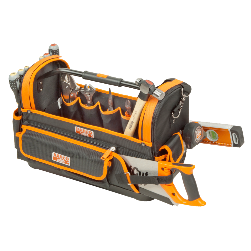 Verkfærataska tau m.hörðum botn 32L opin