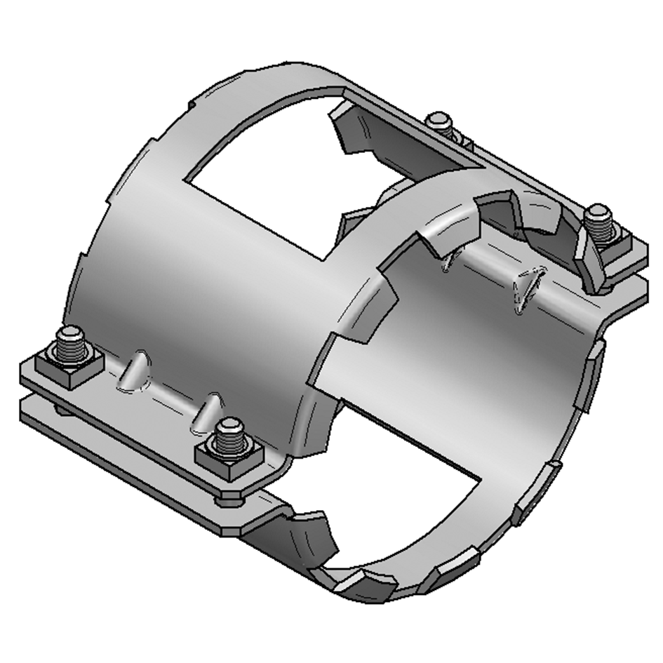 ÖRYGGISKLEMMUR  70MM