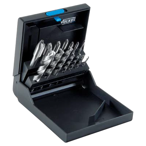 Vélasnitttappar M3-M12 ryðfr. 