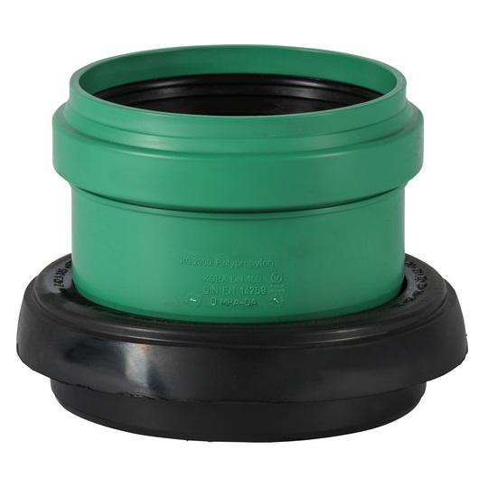 Plast í stein Múffu 160mm KG2000 Græn