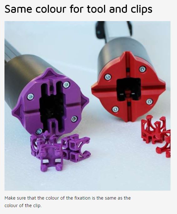 SMARTCLIP HEFTI 16/20MM 40MM