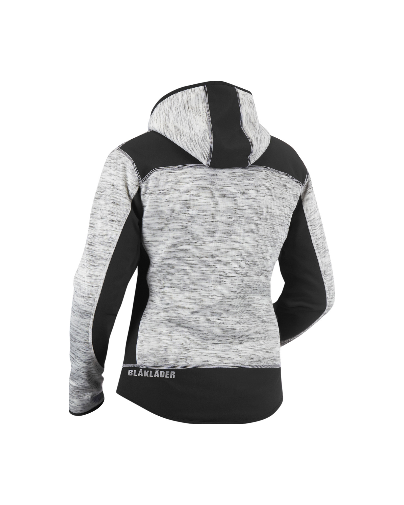 KV.HETTUJAKKI GRÁR/SVARTUR L