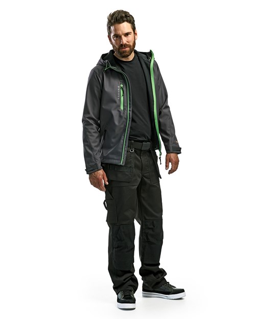 VINNUBUXUR P/C SVARTAR C148