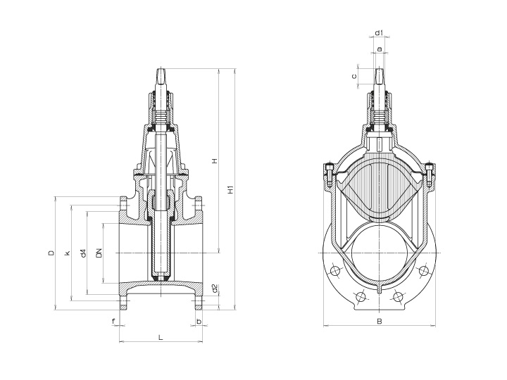 HAWLE E2 LOKI DN 200 PN16