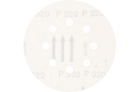 Fiberskífa 125mm 8 gata gr320