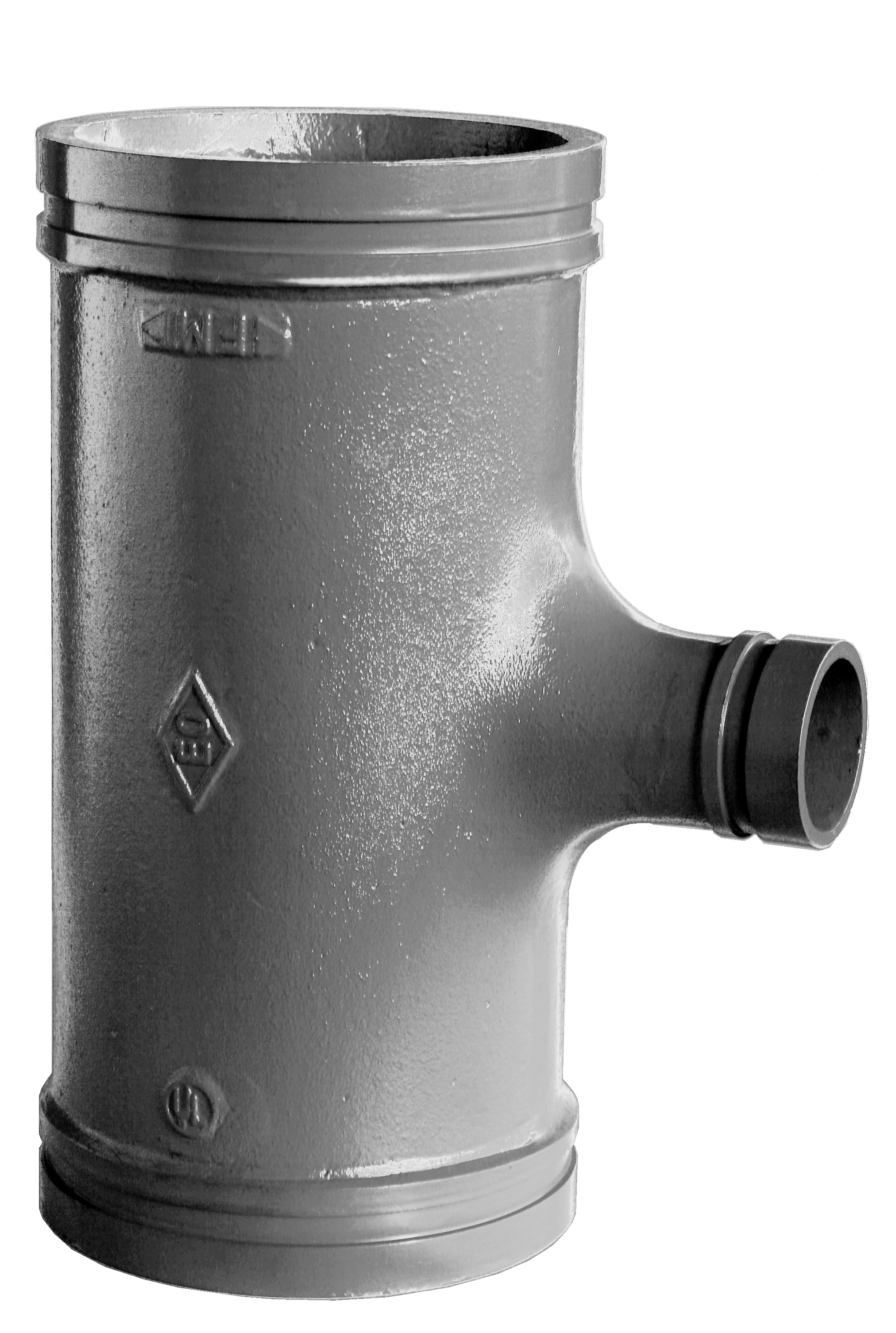 Gróp té 21/2 x 2 x 21/2 galv (ks)