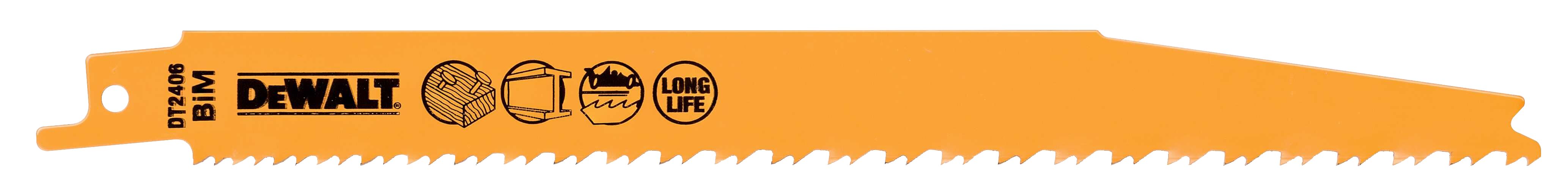 Sverðsagarblað L:203mm Tré