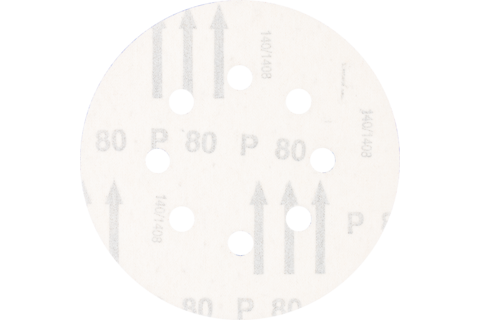 Fiberskífa 125mm 8 gata gr80