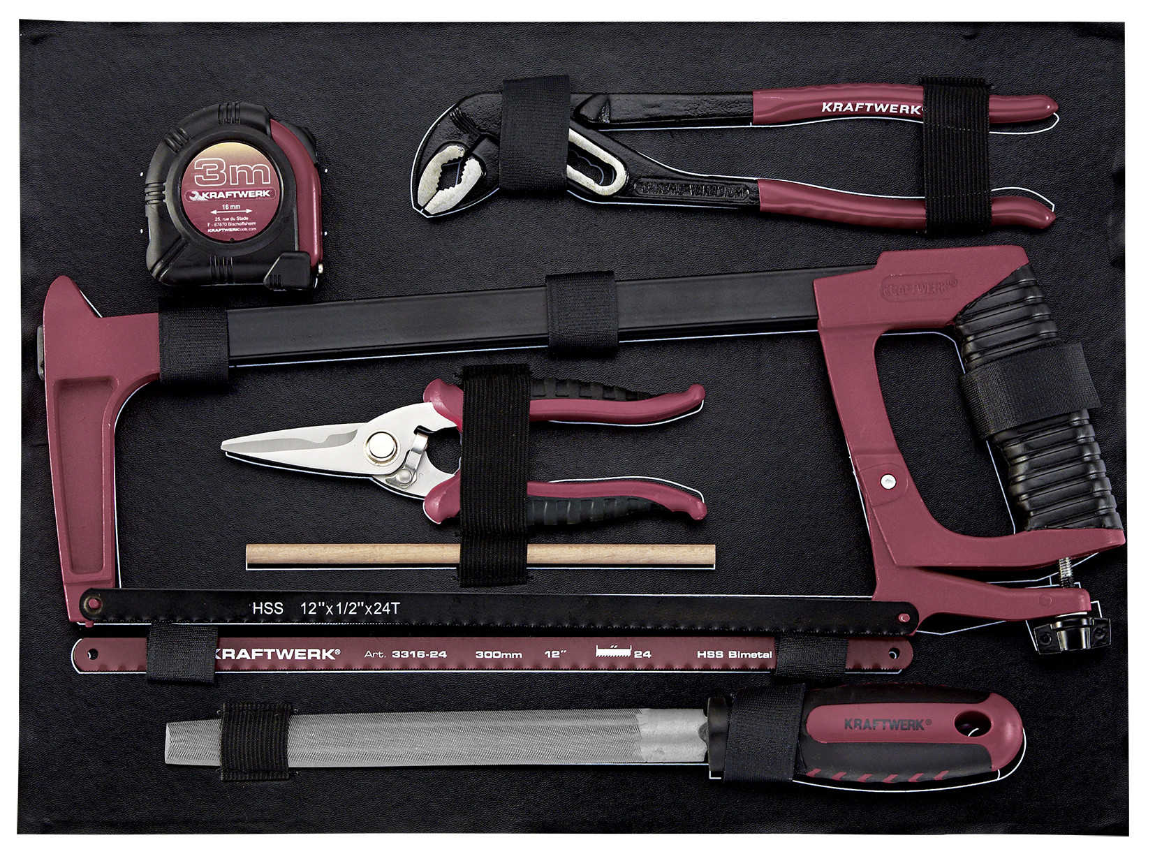 Verkfærataska Ál 151 stk