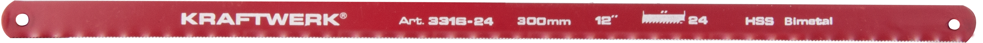 Járnsagarblað 24T HSS-Bimetal