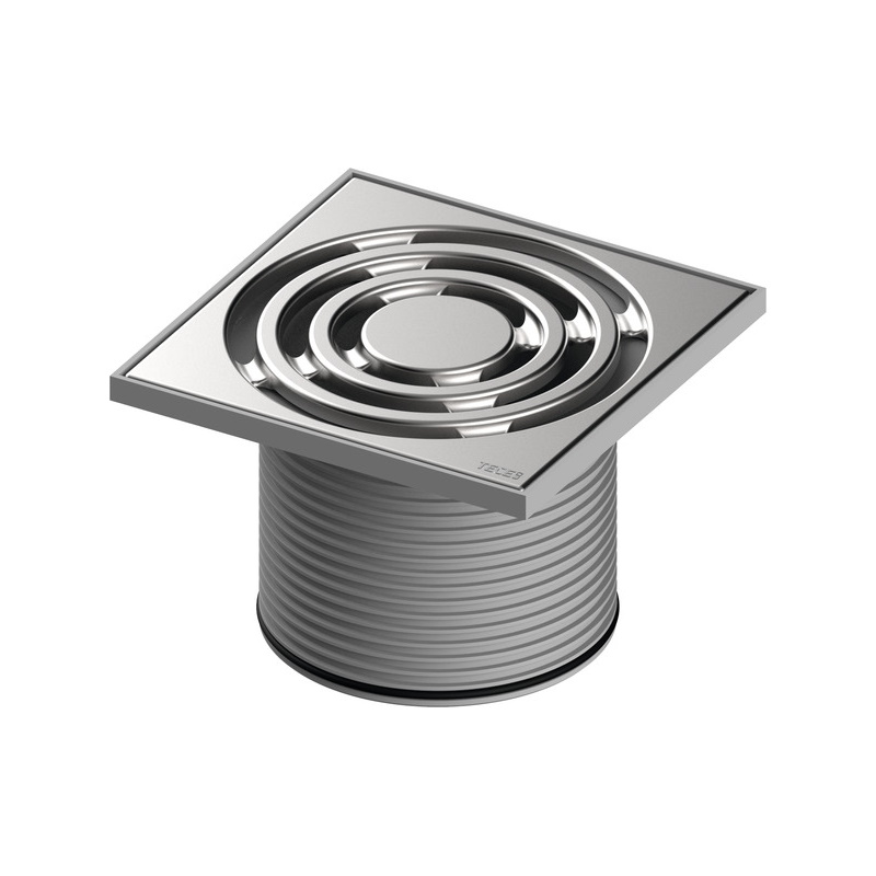 Toppur 100mm TECE Drainpoint S Stál rammi