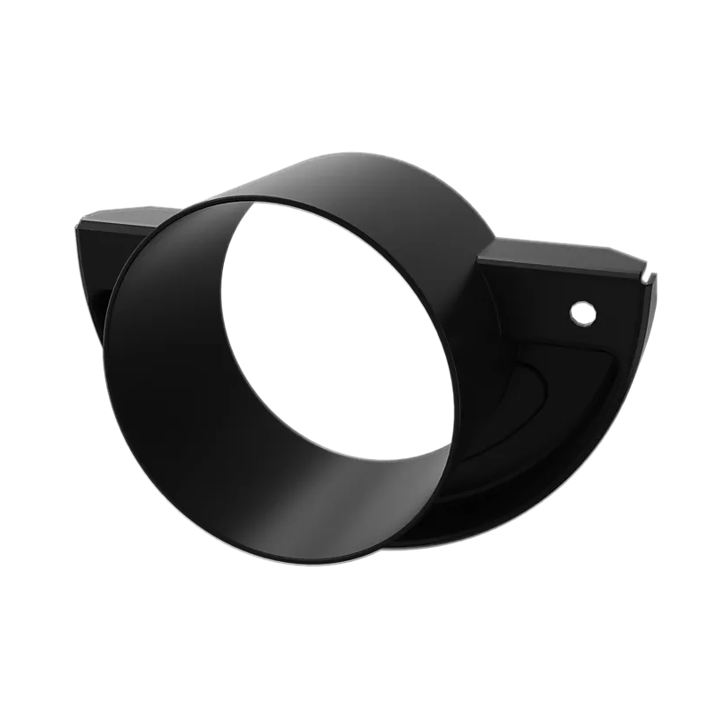 Endabotn með stút Svartur