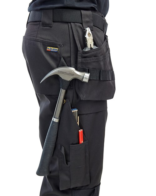 VINNUBUXUR P/C SVARTAR C148