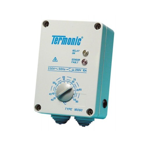 Hitastillir m.föler vatnsinnt.